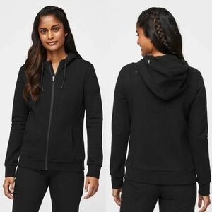 Figs Black Essential Hoodie NWT L